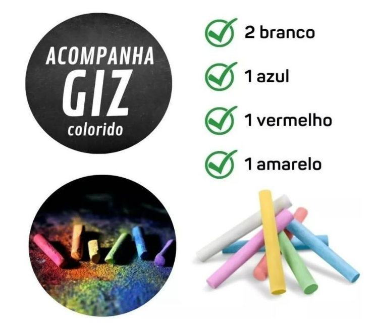 Adesivo de Lousa para desenhos ou trabalhos