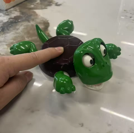 Porta-copos engraçados de tartaruga pressionado