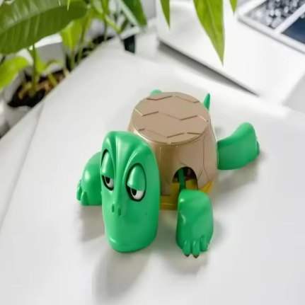 Porta-copos engraçados de tartaruga pressionado