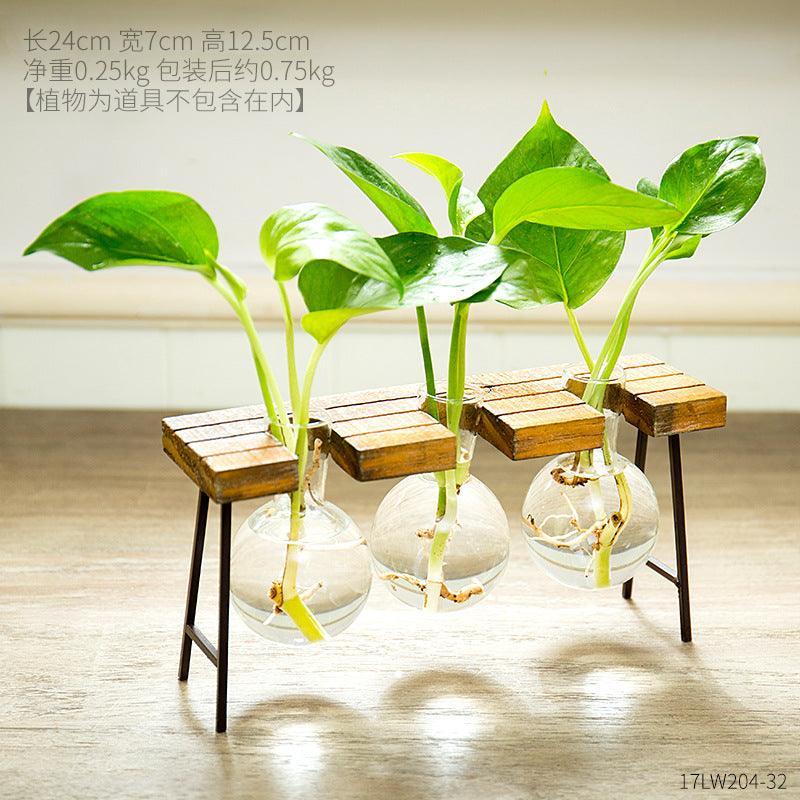 Vaso transparente para decoração - DKACIO.COM