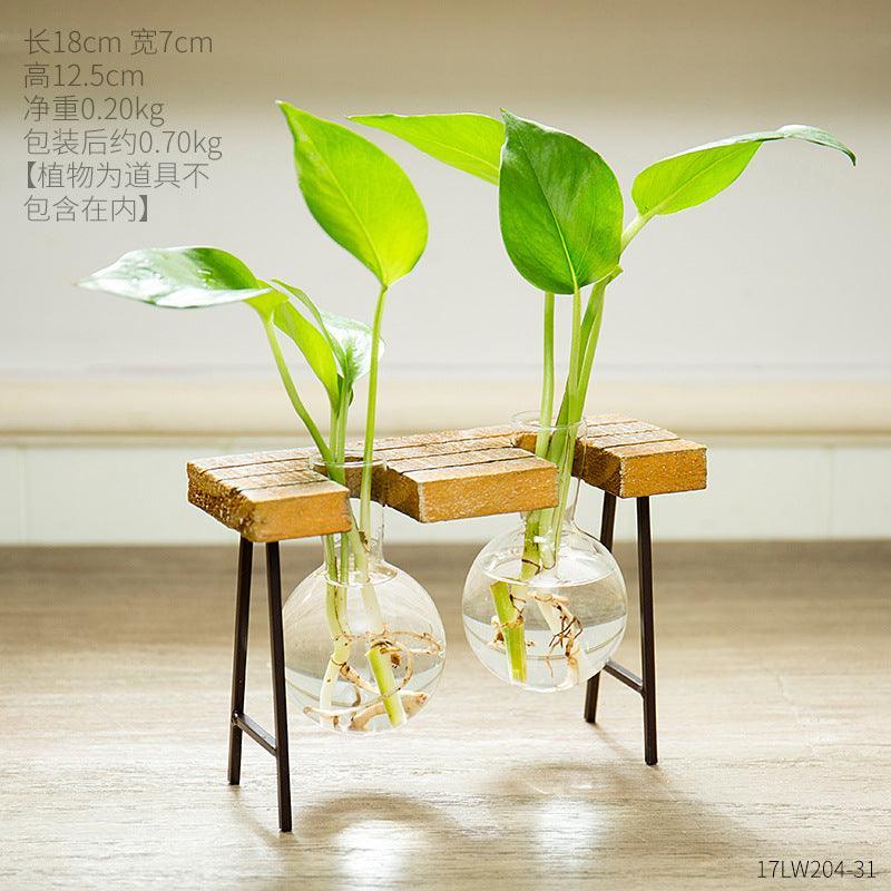 Vaso transparente para decoração - DKACIO.COM
